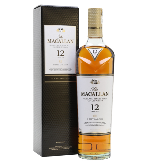 The Macallan 12 Years Sherry Oak 700ml 75cl