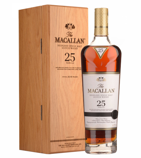 The Macallan Sherry Oak 25 Years Old 700ml 75cl